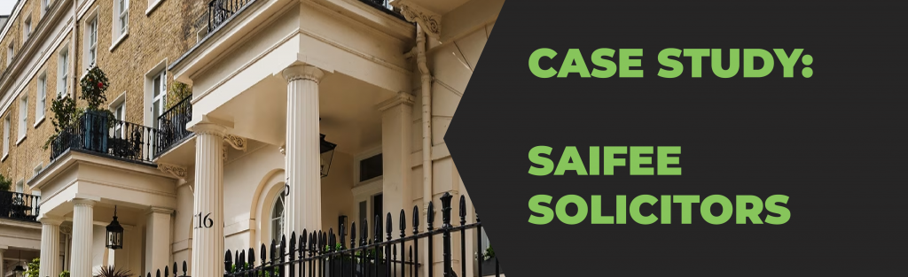 Saifee Solicitors and Hoowla Covneyancing Software